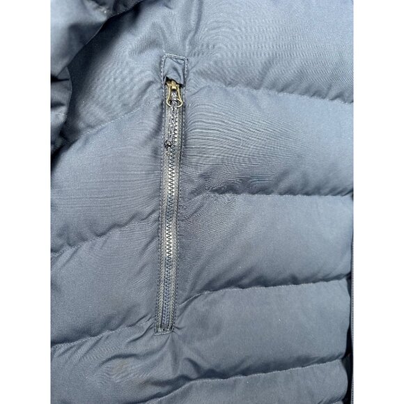 Eddie Bauer Men’s Down Puffer Jacket Winter Parka Full Zip Coat Large Blue - Picture 9 of 14